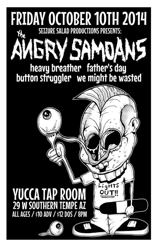 Angry Samoans at The Yucca Tap Room