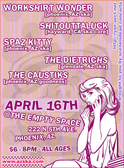 Shitouttaluck at The Empty Space
