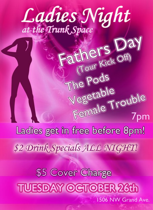 Fathers Day Ladies Night at The Trunk Space