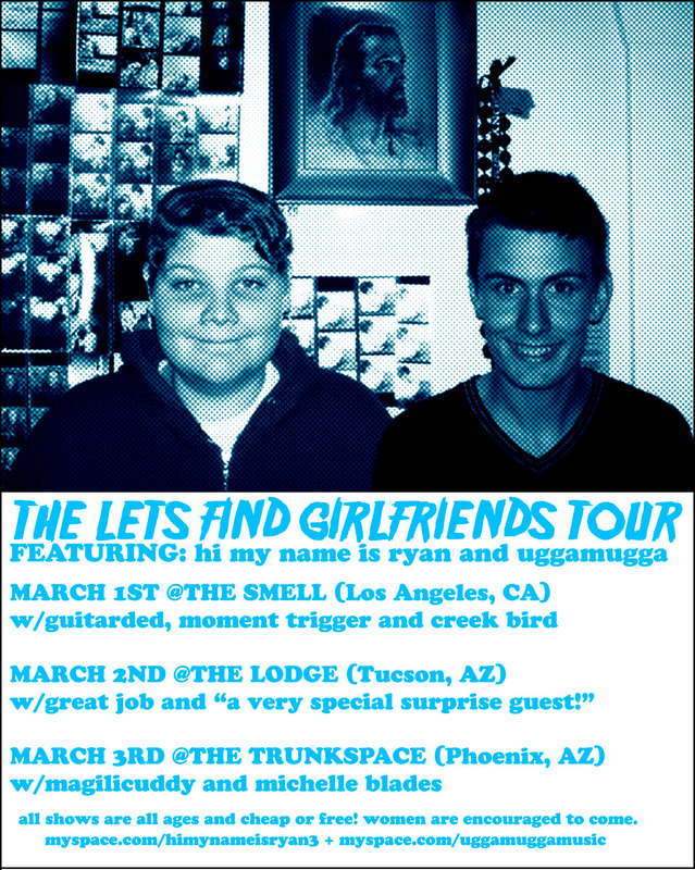 The Lets Find Girlfriends Tour Poster