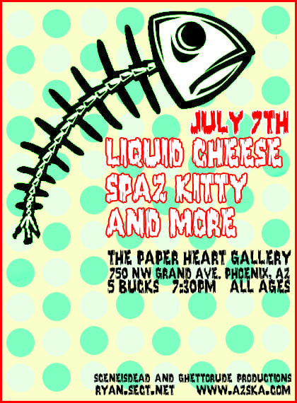 Liquid Cheese at The Paperheart