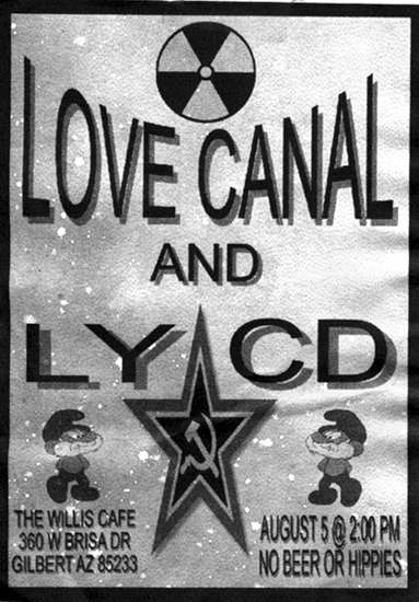 Love Canal and LYCD at The Willis Cafe
