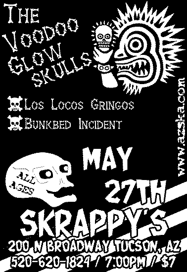 Voodoo Glow Skulls at Skrappys